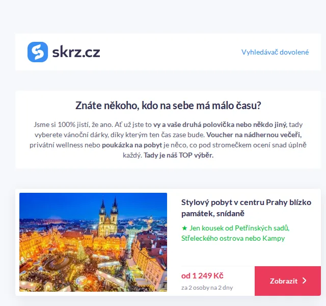 Vánoce na Skrz: Wellness a pobyty pro páry – červen 2026 | Nuslet.cz