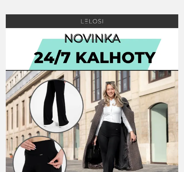 LELOSI: Nová kolekce 24/7 kalhot – červen 2026 | Nuslet.cz