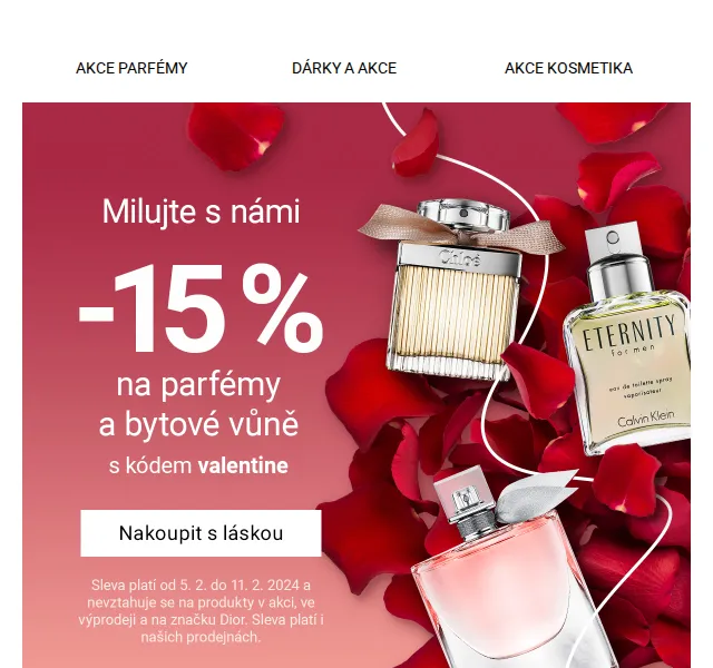 Notino: 15% sleva na parfémy – červen 2026 | Nuslet.cz