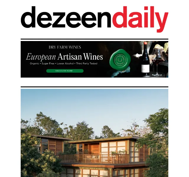 Dezeen Daily: Nové architektonické projekty – červen 2026 | Nuslet.cz