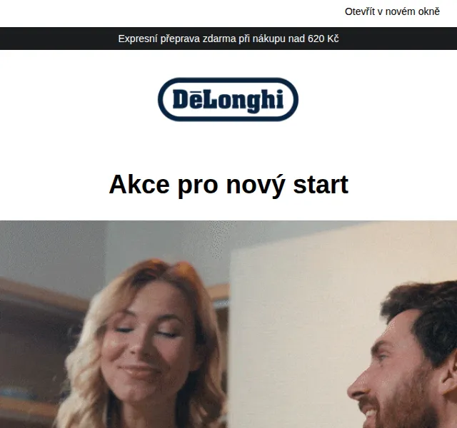 De'Longhi: Sleva až 30 % na kávovary a rychlovarné konvice – červen 2026 | Nuslet.cz