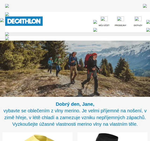 Decathlon: Merino vlna – červen 2026 | Nuslet.cz