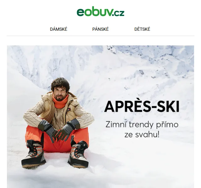 eobuv.cz: Móda ze sjezdovek ve stylu Apres-Ski – červen 2026 | Nuslet.cz