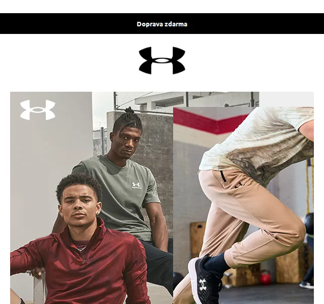 Under Armour: Nová kolekce se slevou 30 % – červen 2026 | Nuslet.cz