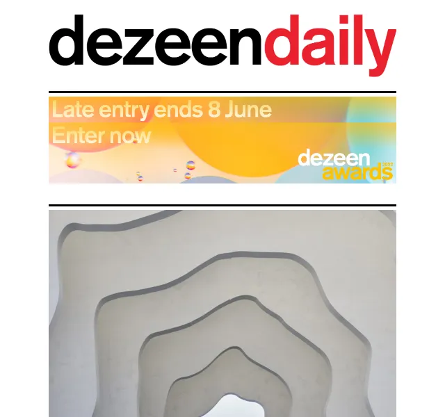 Dezeen Daily: Novinky z architektury a designu – červen 2026 | Nuslet.cz