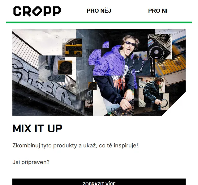 Cropp: MIX IT UP kolekce pro něj i pro ni – červen 2026 | Nuslet.cz