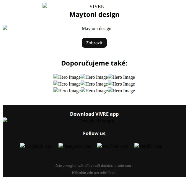 Vivre: kolekce Maytoni Design – červen 2026 | Nuslet.cz