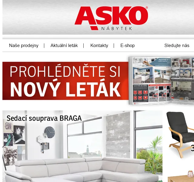 Asko Nábytek: 50% sleva na zahradní nábytek – červen 2026 | Nuslet.cz