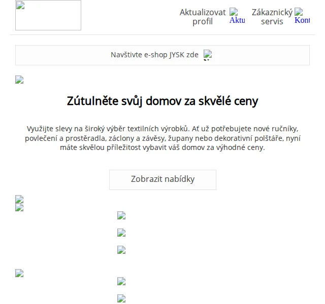 JYSK: Dny bytového textilu – slevy až 50 % na povlečení a ručníky – červen 2026 | Nuslet.cz