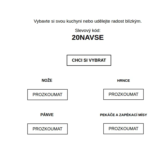 Potten & Pannen: Sleva 20 % na kuchyňské vybavení – červen 2026 | Nuslet.cz