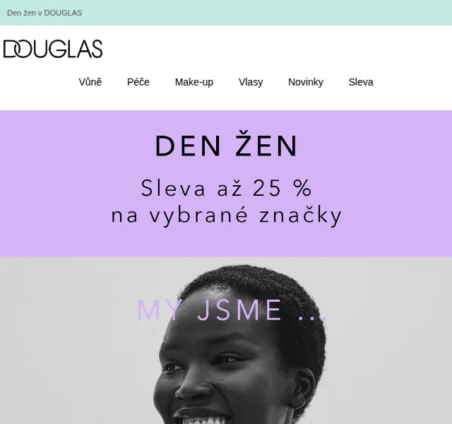 Douglas CZ: Sleva až 25 % na vybrané značky – červen 2026 | Nuslet.cz
