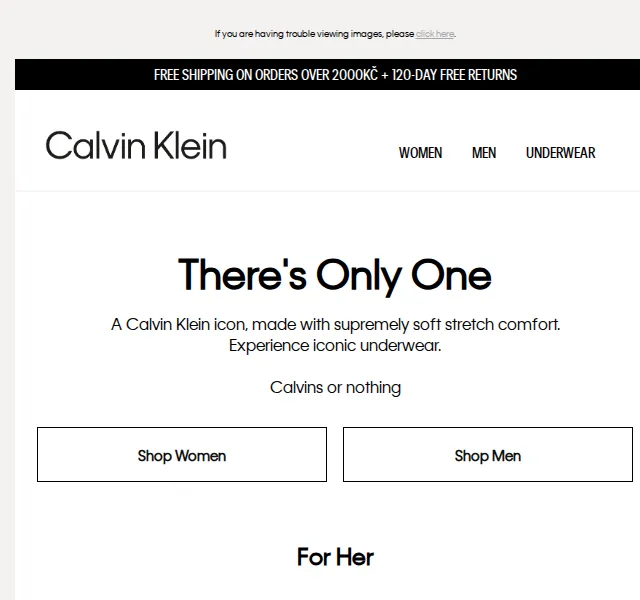Calvin Klein: spodní prádlo s dopravou zdarma – červen 2026 | Nuslet.cz