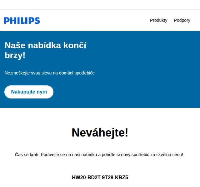 Philips: Sleva na domácí spotřebiče – červen 2026 | Nuslet.cz