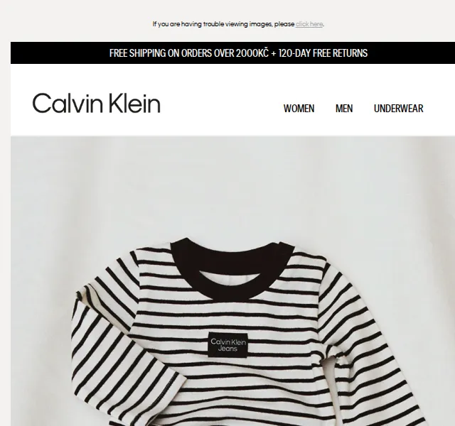 Calvin Klein: první baby kolekce – červen 2026 | Nuslet.cz