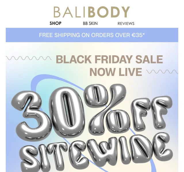 Bali Body: 30% Sleva Black Friday – červenec 2026 | Nuslet.cz