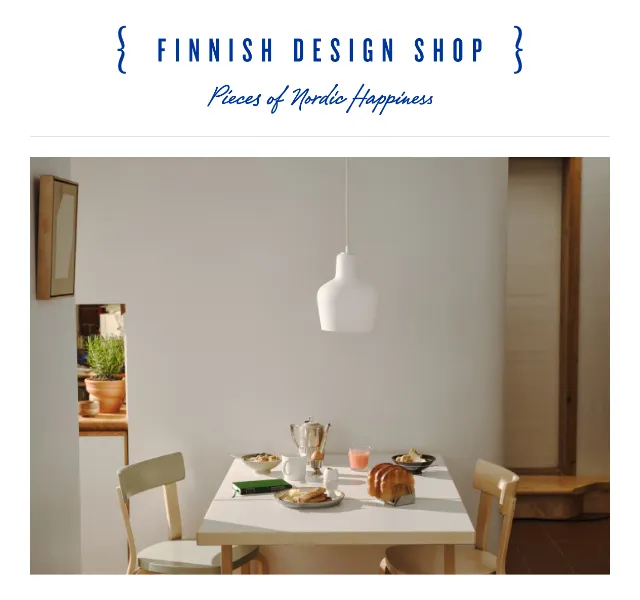 Finnish Design Shop: Artek sleva 15 % – červen 2026 | Nuslet.cz