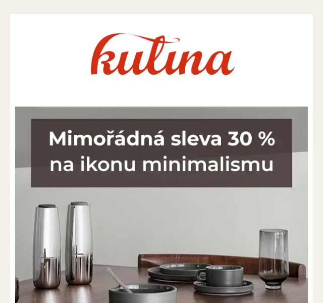 KULINA.cz: Sleva 30 % na Blomus – červen 2026 | Nuslet.cz