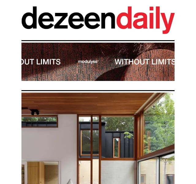 Dezeen Daily: Novinky ze světa architektury – červen 2026 | Nuslet.cz