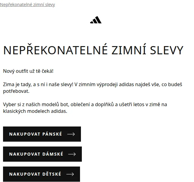 Adidas: Sleva až 50 % na klasické modely – červen 2026 | Nuslet.cz