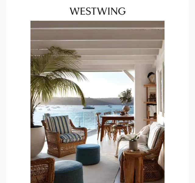 Westwing: Plážový interiér a svítidla Villeroy & Boch – červen 2026 | Nuslet.cz