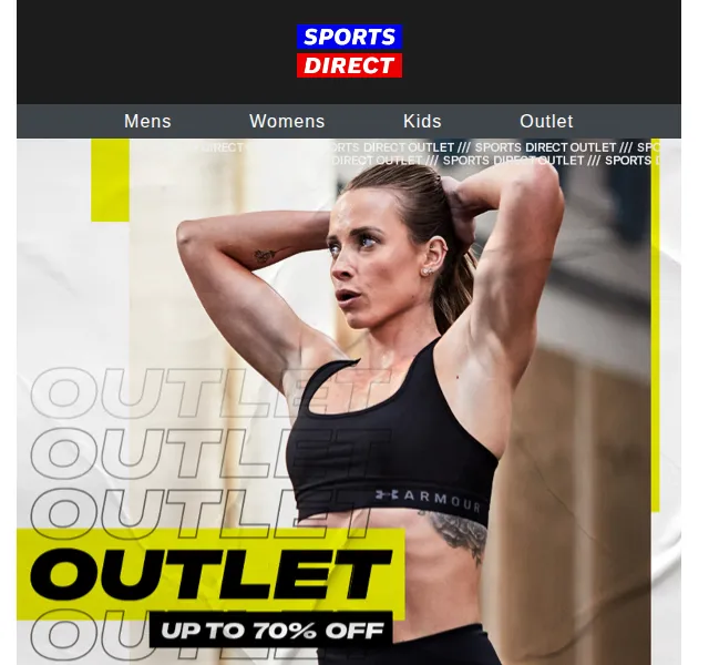 Sportsdirect.com: Outlet slevy až 70 % – červen 2026 | Nuslet.cz