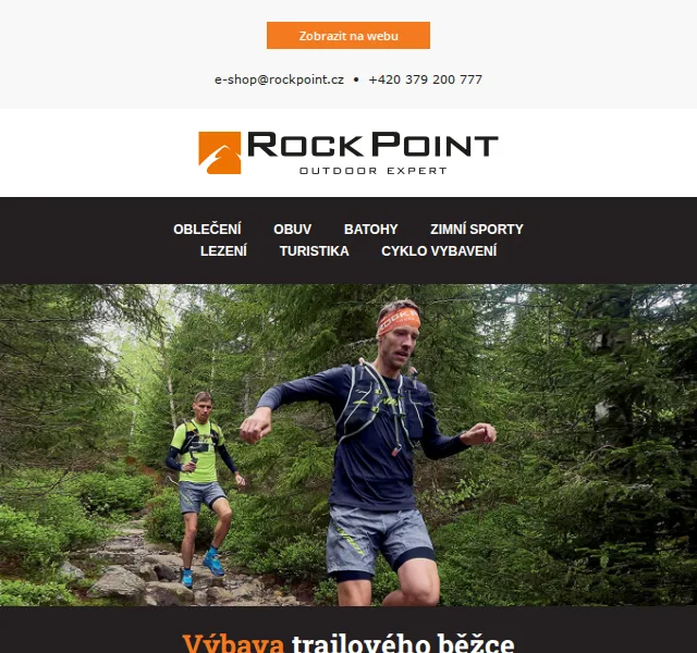 Rock Point: Výbava trailového běžce – červen 2026 | Nuslet.cz