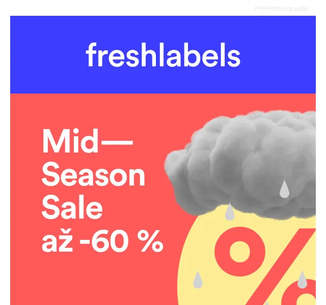Freshlabels: Mid-Season Sale se slevami až 60 % – červen 2026 | Nuslet.cz