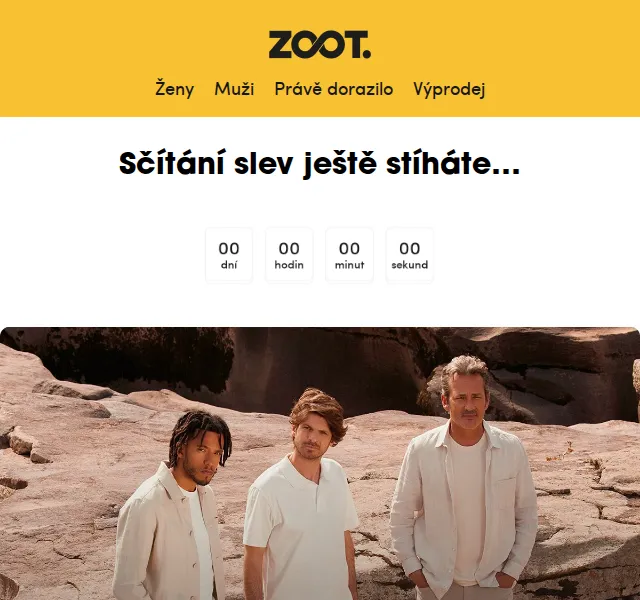 ZOOT: Extra 30% sleva na výprodej včetně Skechers – červen 2026 | Nuslet.cz