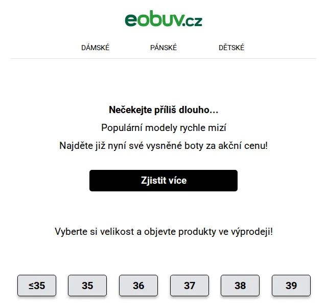 Eobuv: Slevy až 30 % na boty – červen 2026 | Nuslet.cz