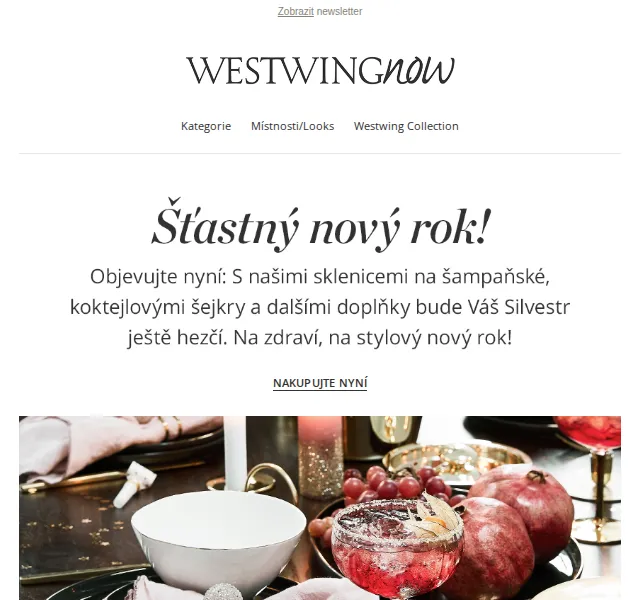 WestwingNow: Vánoční slevy na dekorace – červen 2026 | Nuslet.cz