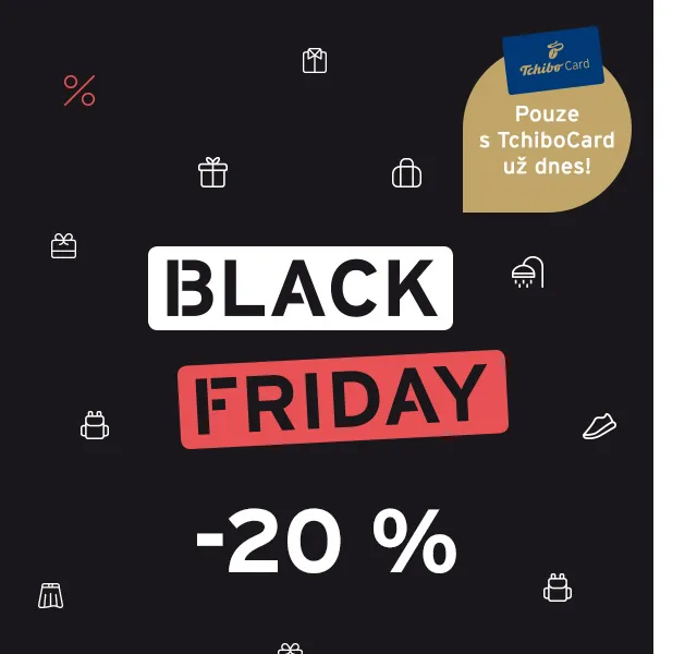 Tchibo: Black Friday sleva 20 % s TchiboCard – červen 2026 | Nuslet.cz