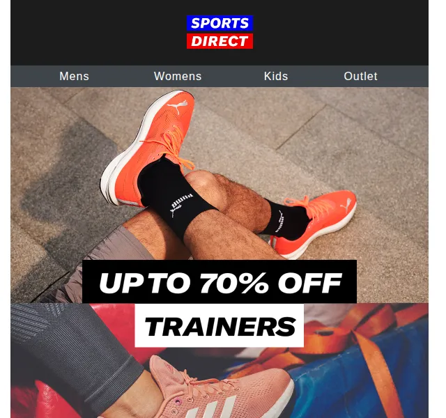 Sportsdirect: Tenisky do 60 £ – červen 2026 | Nuslet.cz