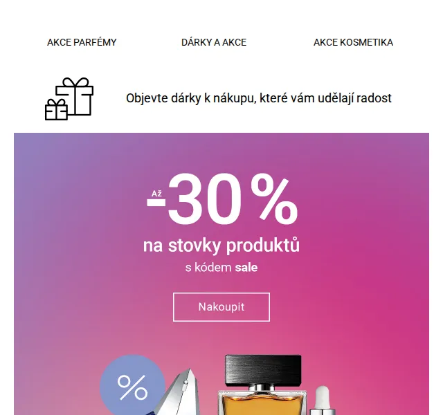 Notino: Až −30 % na stovky produktů + parfémy a kosmetika – červen 2026 | Nuslet.cz