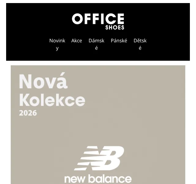 Office Shoes: New Balance sleva – květen 2026 | Nuslet.cz