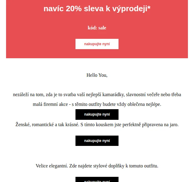 Orsay: 20% sleva navíc k výprodeji – červen 2026 | Nuslet.cz