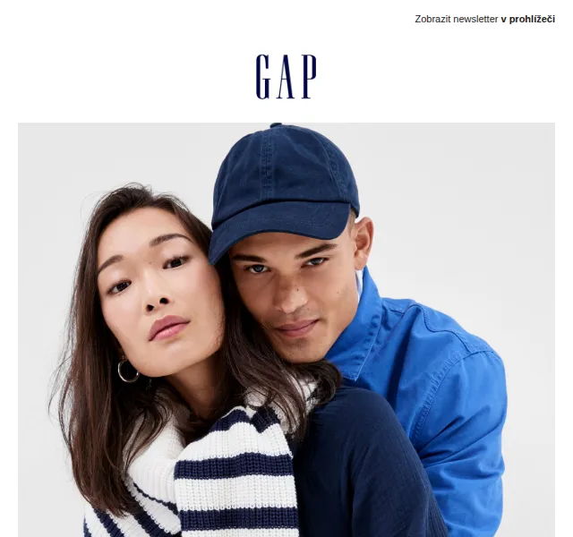 GAPstore.cz: Slevy až 60 % na mikiny, trička, šaty – červen 2026 | Nuslet.cz