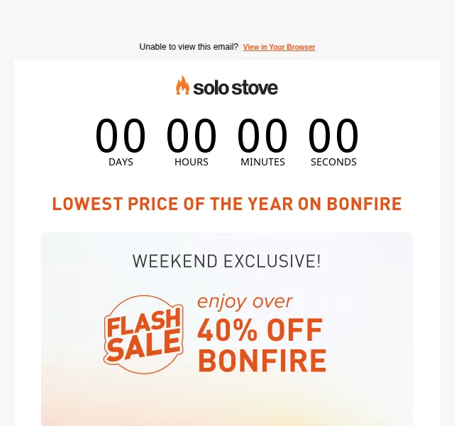 Solo Stove EU: Sleva 40 % na Bonfire – červen 2026 | Nuslet.cz