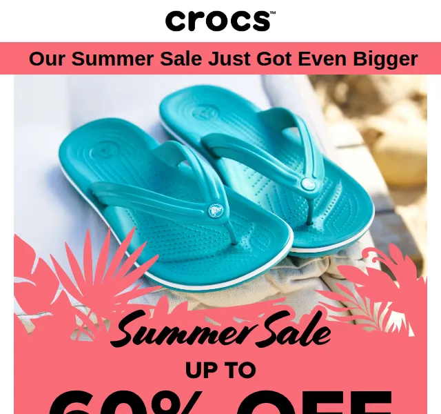 Crocs: letní výprodej až 60 % – červen 2026 | Nuslet.cz