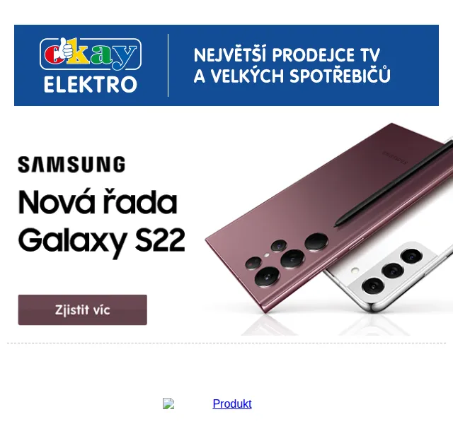 OKAY: Samsung Galaxy S22 od 22 999 Kč – červen 2026 | Nuslet.cz