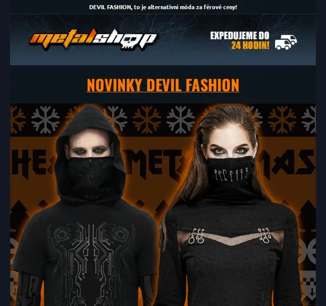 METALSHOP: Novinky DEVIL FASHION – červen 2026 | Nuslet.cz