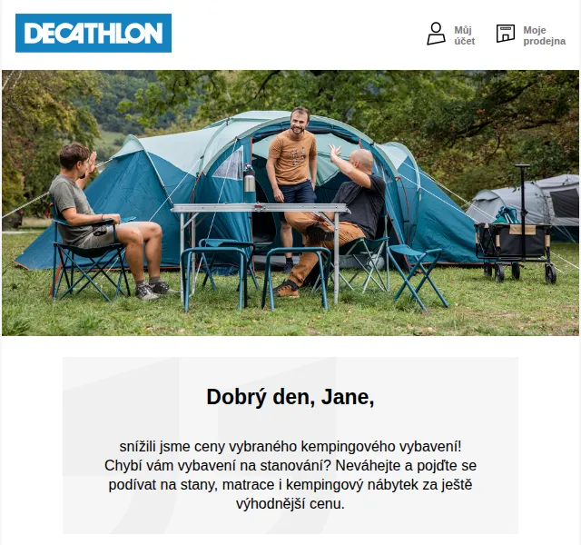 DECATHLON: Snížené ceny kempingového vybavení – červen 2026 | Nuslet.cz