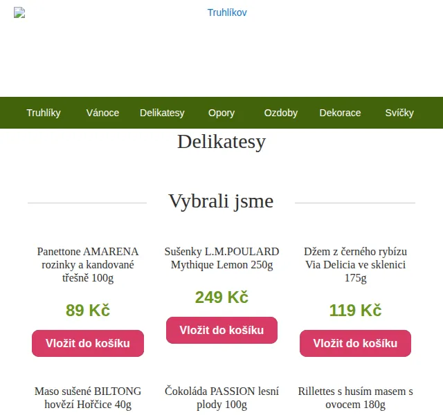 Truhlíkov: Delikatesy jako dárek – červen 2026 | Nuslet.cz