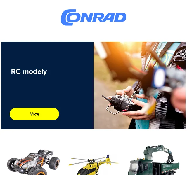 Conrad Electronic: RC modely slevy až 17 % – červen 2026 | Nuslet.cz