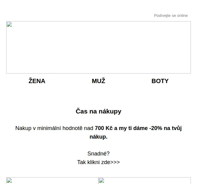 Cropp: -20 % na nákup nad 700 Kč – červen 2026 | Nuslet.cz