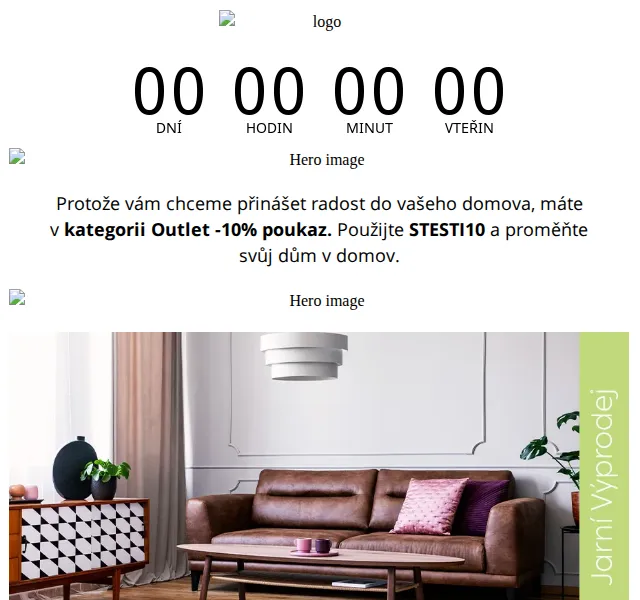 Vivre: Outlet sleva 10 % – červen 2026 | Nuslet.cz