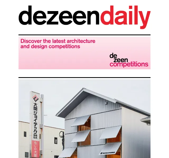 Dezeen Daily: Novinky z architektury a designu – červen 2026 | Nuslet.cz