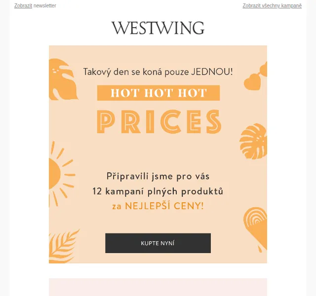 Westwing: designové značky od 39 Kč – červen 2026 | Nuslet.cz