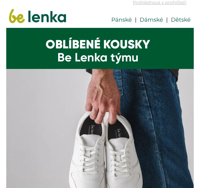 Be Lenka: až –40 % na barefoot boty – květen 2026