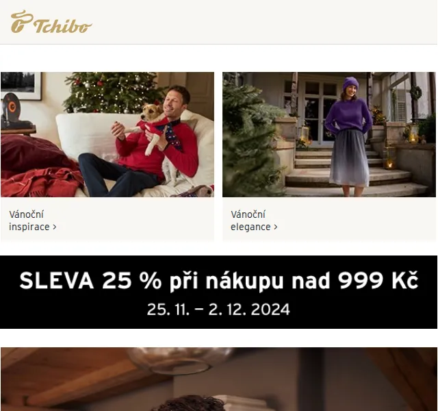 Tchibo: Sváteční stolování 25% sleva – prosinec 2024 | Nuslet.cz