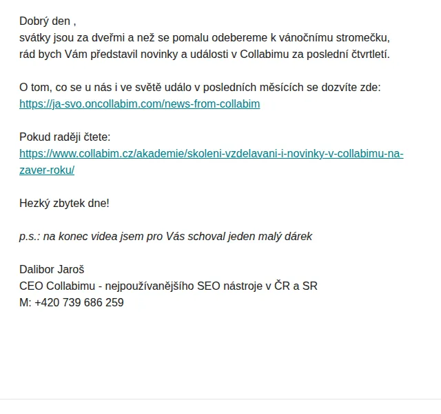 Collabim: Novinky a vzdělávání na závěr roku – prosinec 2022 | Nuslet.cz